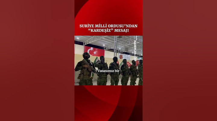 Suriye Milli Ordusu, Türk Bayrağını Göndere Çekti