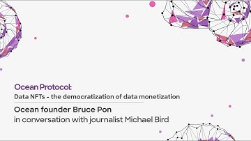 Ocean Protocol: Data NFTs - the democratization of data monetization