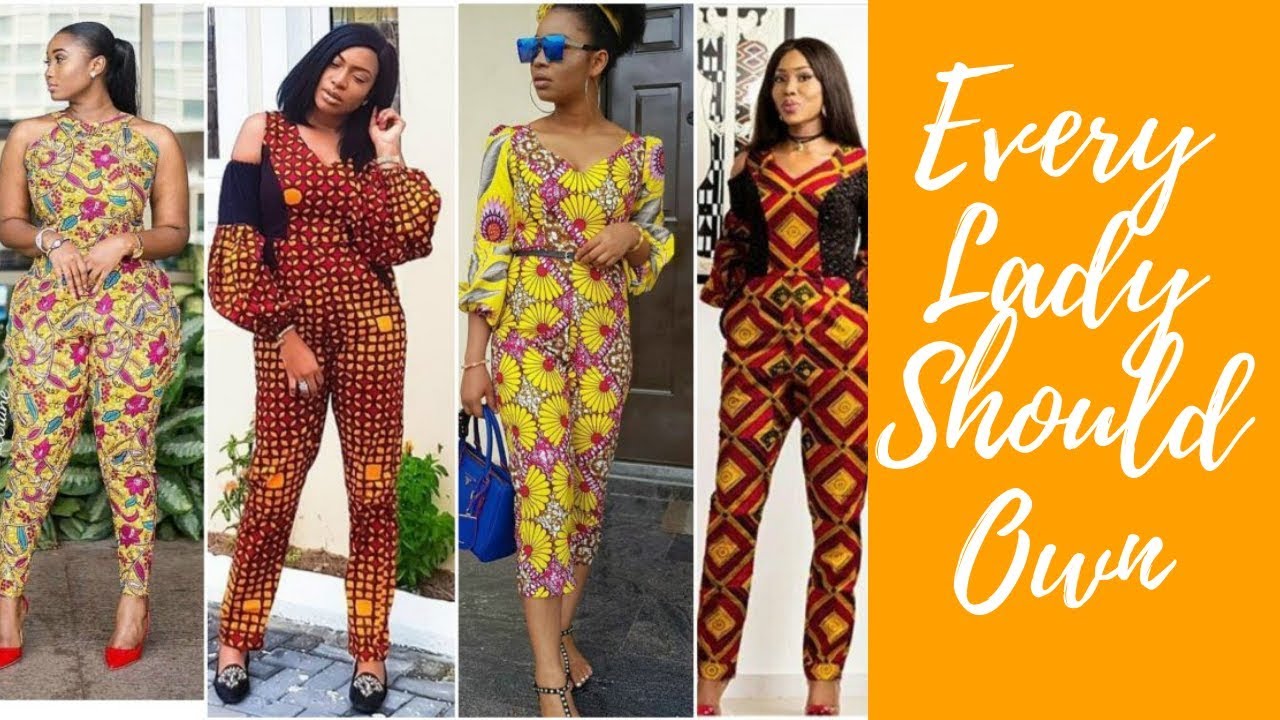 latest african jumpsuit styles