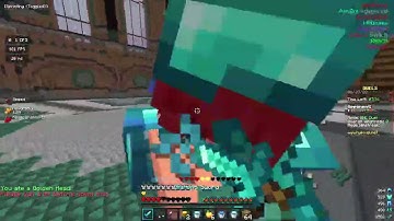 DESTROYING a BLATANT CHEATER In Hypixel BRIDGE - Stream highlight