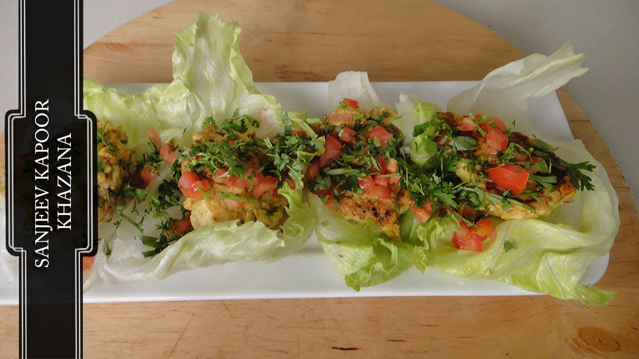 Chicken Cutlets In Lettuce Wraps