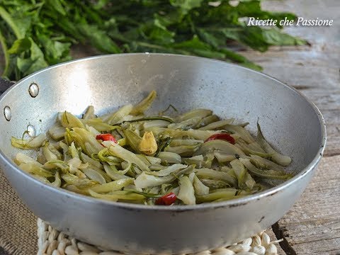 Puntarelle al peperoncino - Ricette che Passione