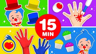 ¡Colores Colores y Más Colores! Juegos Infantiles para Aprender Colores  (15 Min)  | Plim Plim