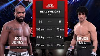Jon Jones vs. Bruce Lee - Openweight (Simulation on PS5 | UFC 5)