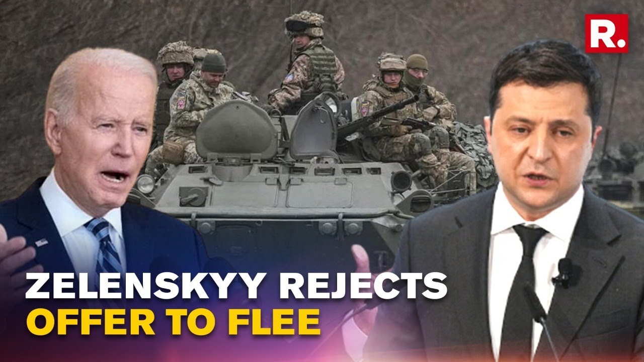 Ukraine President Zelenskyy Rejects America's Offer To Flee Kyiv, Asserts 'Need Ammo, Not A Ride'