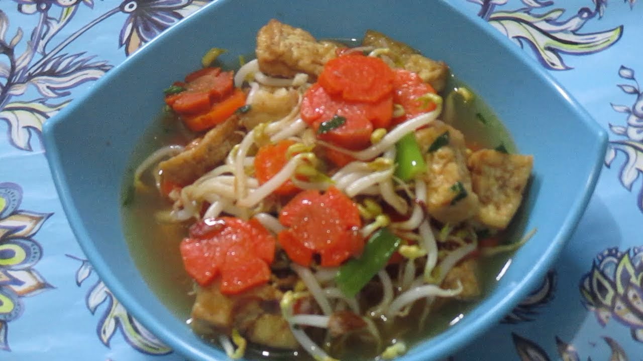 Resep Sayur Tahu Warteg : Resep Sayur Tahu Tempe Santan ...