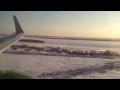 Boeing 737-800 Landing in Yakutsk (Якутск) Winter