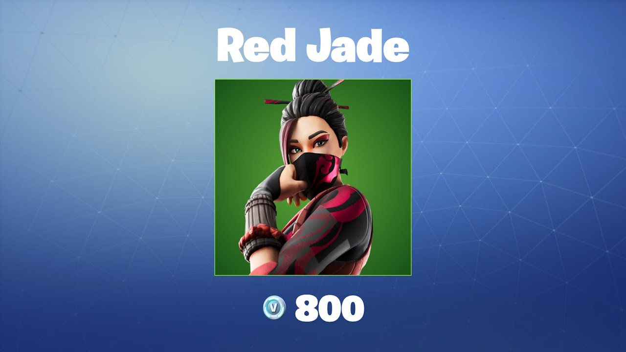 Red Jade | Fortnite Outfit/Skin - YouTube