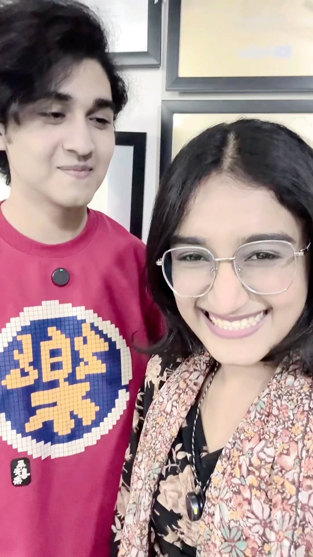 Aise hee humesha haste raho didi? #zidaanshahidaly #brothersister #shorts