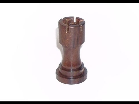 How to make a Chess Set Series - Rook - YouTube