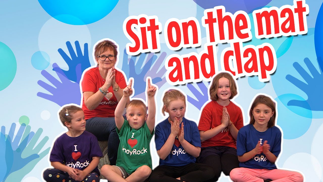 Sit on the Mat and Clap   Circle Time Action Songs for Babies and Toddlers