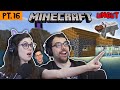 Minecraft pt.16 (beach house) uncut let&#39;s play