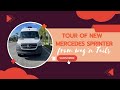 Tour of the new mercedes sprinter grooming van