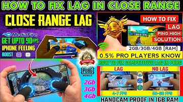 HOW TO FIX CLOSE RANGE LAG IN BGMI | 2GB LOW & DEVICE LAG RENDER ALL FIX | WITH #WINDBLASTER-PART-6