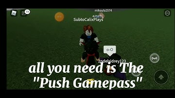 Ragdoll Engine How to "Super Push" Read Description