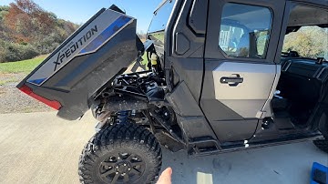 2024 Polaris xpedition oil change and USB-C install