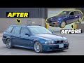 Building a REAL E39 BMW M5 Wagon in 15 Minutes