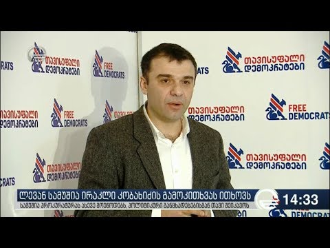 ლევან სამუშია „კაბელების საქმის” შესახებ ირაკლი კობახიძის გამოკითხვას ითხოვს