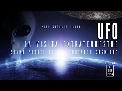 UFO LA VISITA #EXTRATERRESTRE: siamo pronti al #contatto cosmico? - ORISTANO