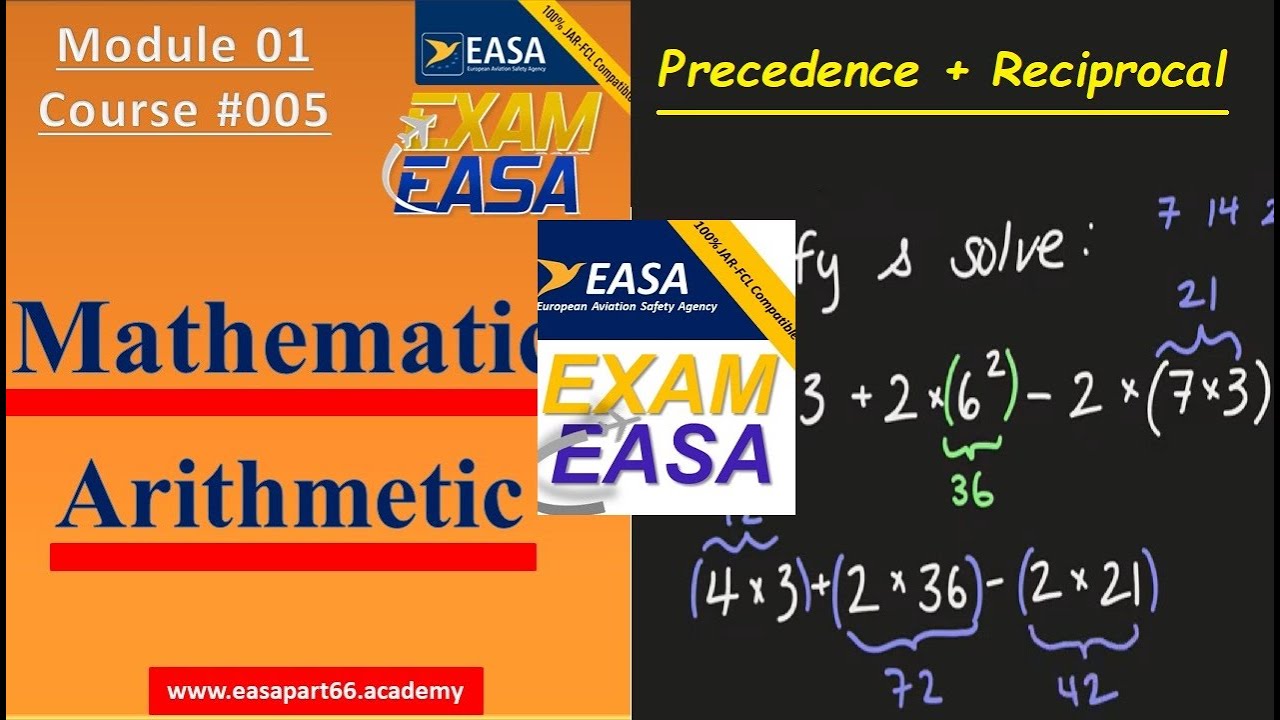Course 05 Variable and Reciprocal | EASA PART 66 Module 1 | Mathematics Arithmetic
