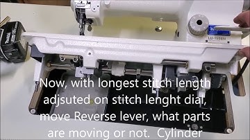 Juki Stitch Length Video