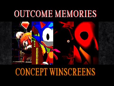 Outcome Memories Win Screens Sonic EXE Animation 