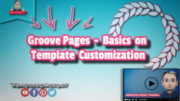 Groove Pages - Basics on Template Customization