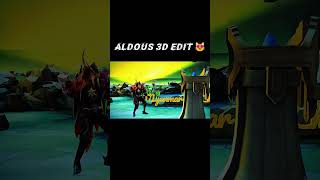 Aldous 3D Edit