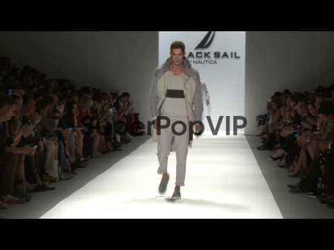 Models walk the