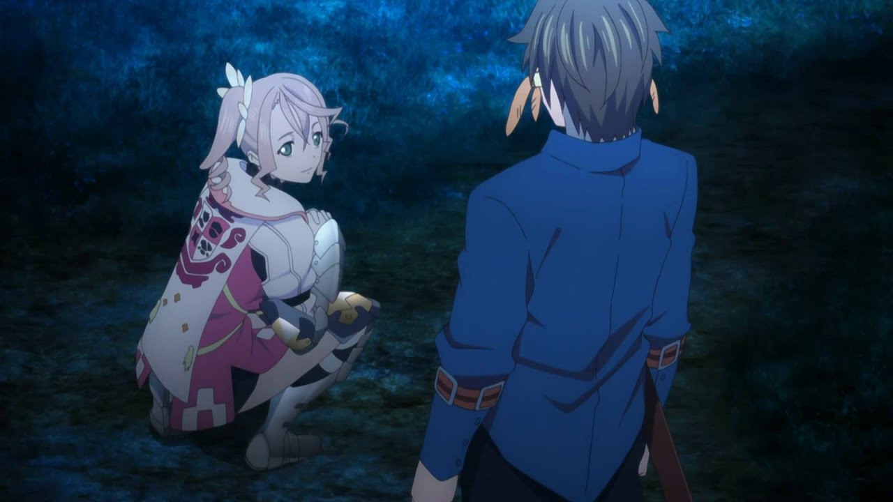 Sorey and Alisha lovely scene - Tales of Zestiria OVA 