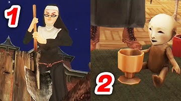 Evil Nun 2 All Game Over Scenes ☠️