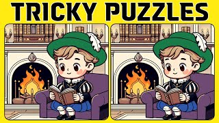 Spot the Difference | Tricky Puzzles 《HARD》