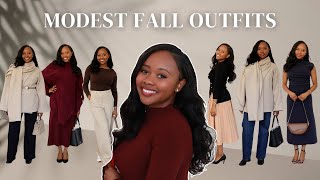 Modest Fall Outfits You’ll Actually Wear 🍁