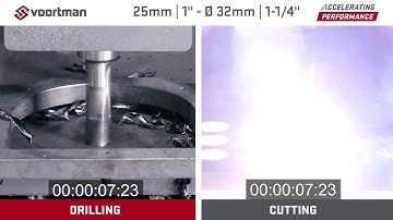 Drilling vs. Plasma Cutting holes - 25mm