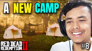 GOING TO A NEW CAMP IN RDR2 | RED DEAD REDEMPTION 2 #8
