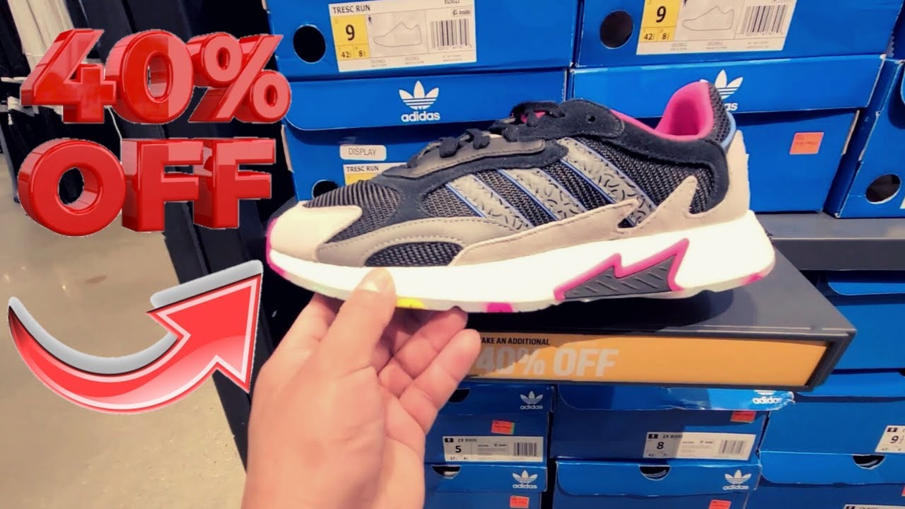 ZAPATILLAS SUPER BARATAS EN ADIDAS OUTLET ESTADOS UNIDOS😱 PREMIUM OUTLET  STORE USA🇺🇲 - YouTube