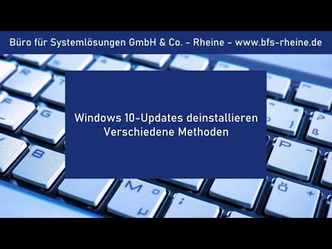 Video: PC bleibt hängen Windows bereit machen, Bildschirm nicht ausschalten