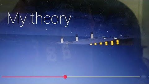 The Sinking of the RMS Titanic: My theory (OUTDATED)