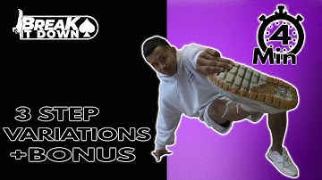 Breaking Tutorial | Yuseng KFM | Footwork Variations + Bonus | Break it Down | Breakdance Beginners