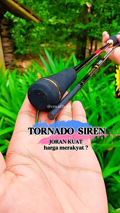 Joran jigging Tornado siren#joranjigging #mancing #shortvideo