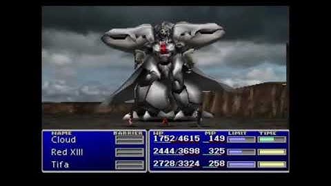 FFVII - Enemy Skill Only Challenge (+NI,IE,NA,NNMI) Part 15: Diamond Weapon