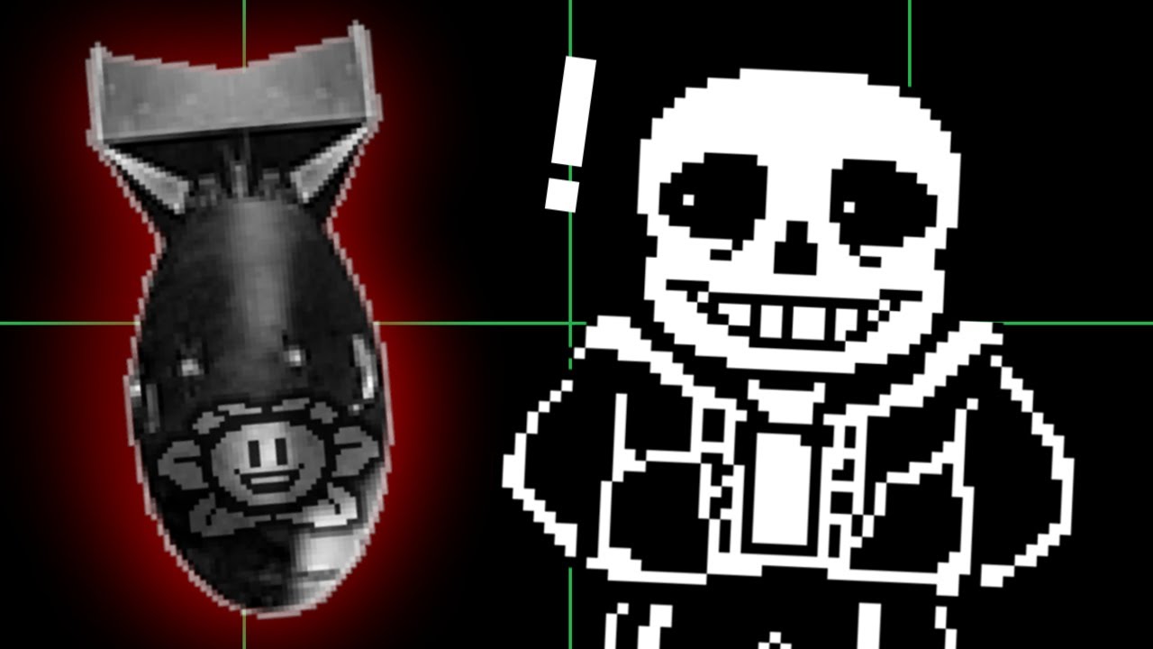 Just noticed that Omega Flowey drops Nuclear Bombs at the player, so my  mind immediately started working on this. It's a bit bad, and rushed. : r/ Undertale