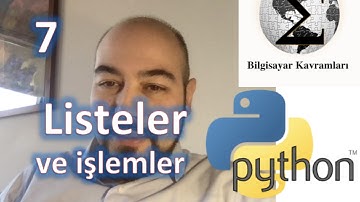 PYTHONv3: Video 7 : Listeler