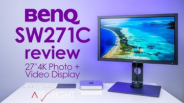 BenQ SW271C The Best 27" 4K Hardware Calibrated Pro Photography & Video Display Review!