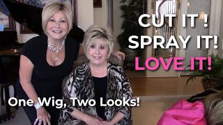 We Cut Up the Kelly Wig for a More Edgy, Textured Look! | Godiva's Secret Wigs