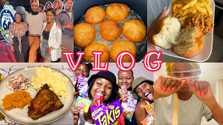 Vlog: Cooking and making fat cakes|| Doing my nails|| Watching Fences|| Tasting American snacks pt.2 by Inno Manchidi 28,204 views 1 year ago 38 minutes