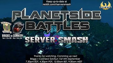 Server Smash Connery [TR] vs Emerald [VS] Part 6 9/6/14