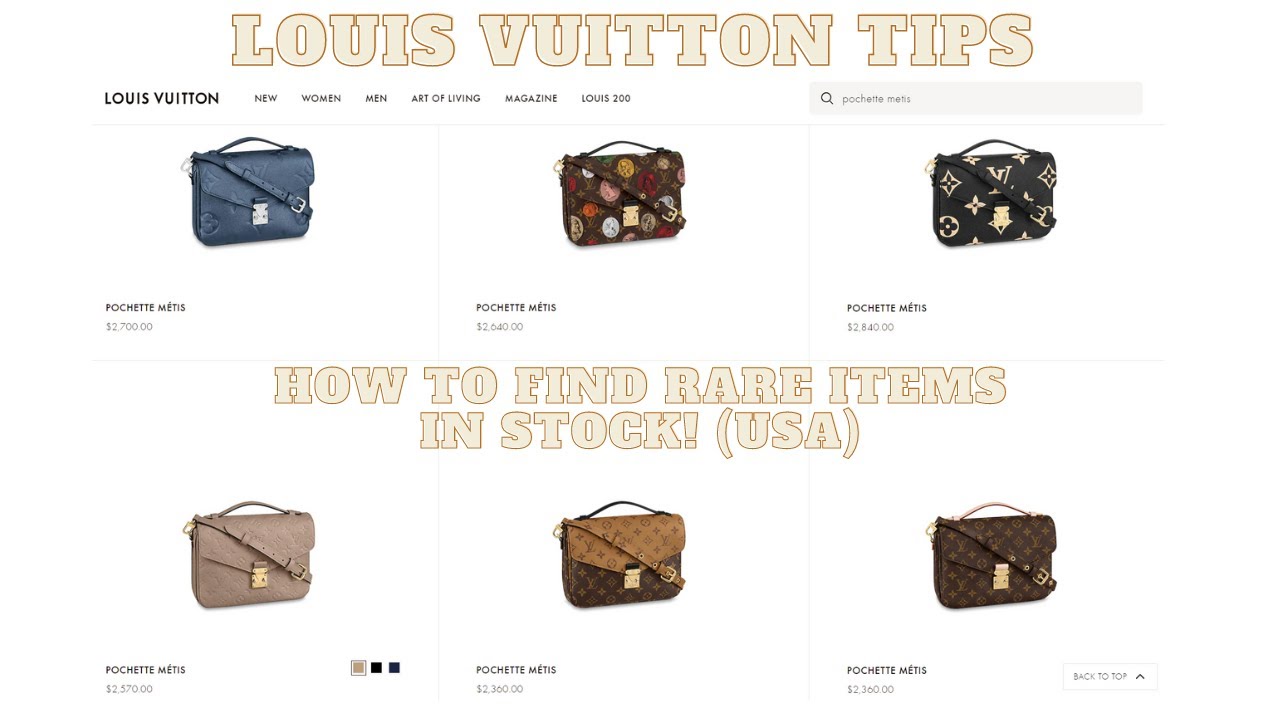 Louis Vuitton - Prudential - St. Botolph - 3 tips