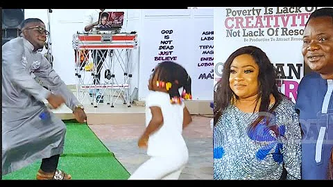 See The 4 Years Old Girl That Steals The Show At The Opening Of Foluke Daramola Restaurant In Iju