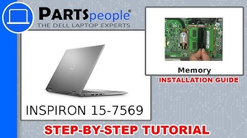 Dell Inspiron 15-7569 (P58F001) Memory How-To Video Tutorial